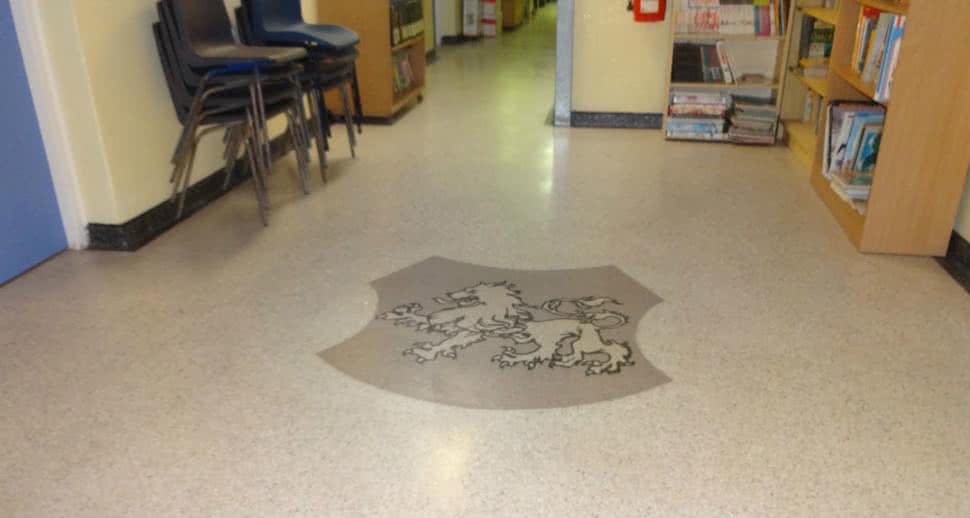 Durable, custom school flooring