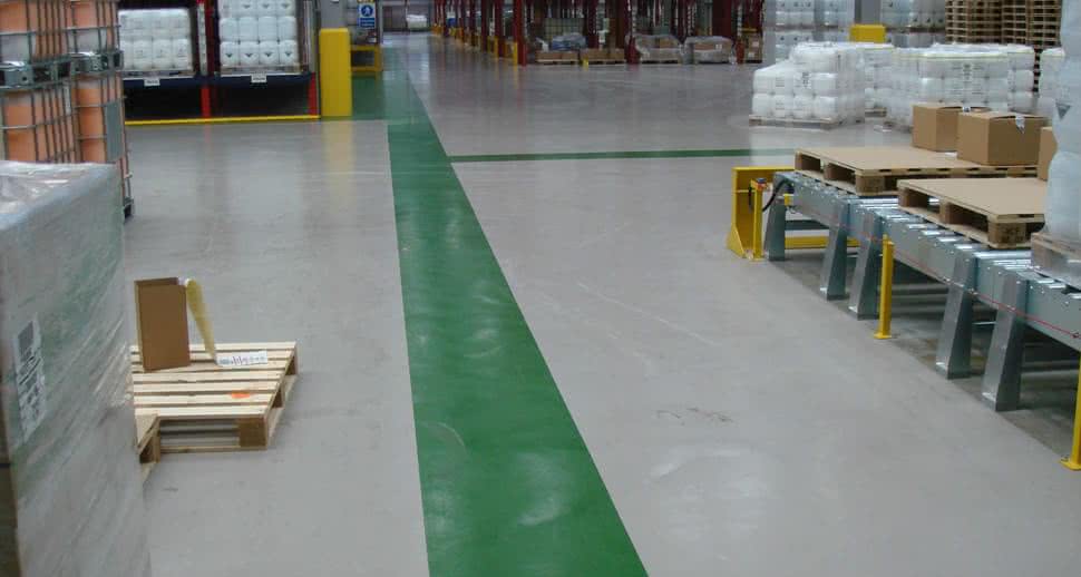 Logistic operations flooring