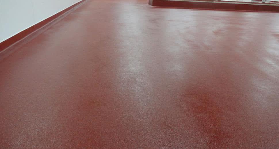 Meat Packing Facility PMMA Flooring