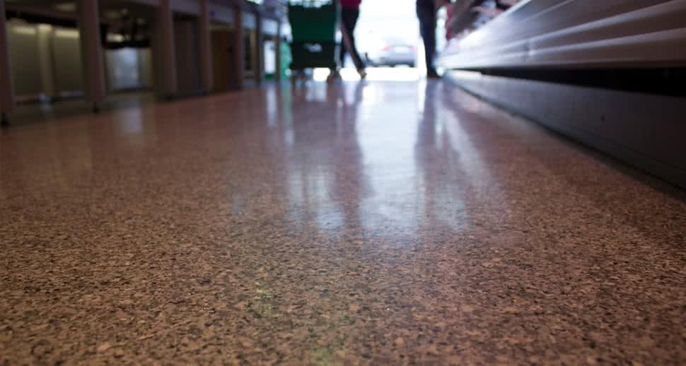 PMMA Supermarket Flooring