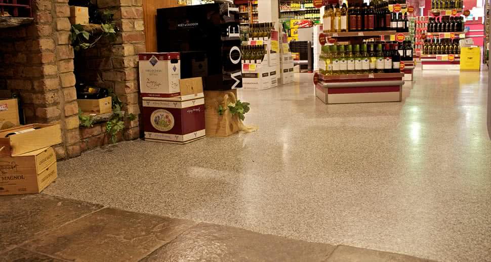 Durable Supermarket Flooring