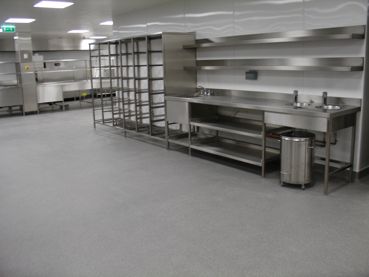 Durable Commercial Kitchen Floor