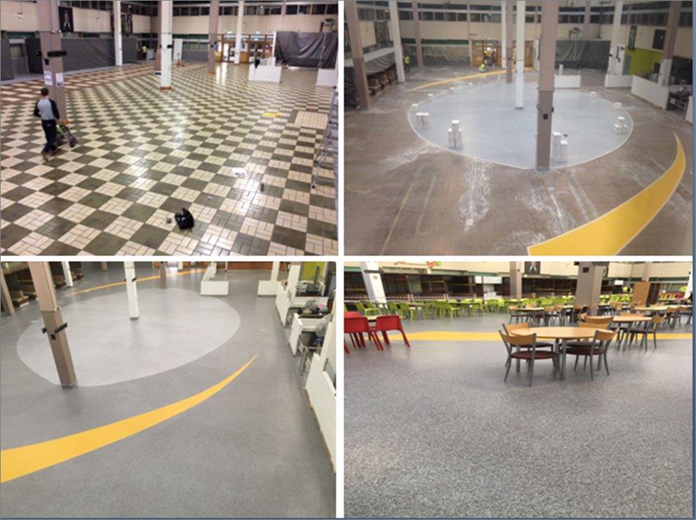Before & After Resin Flooring