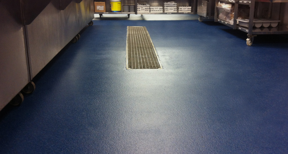 Hygienic Hotel Kitchen Flooring