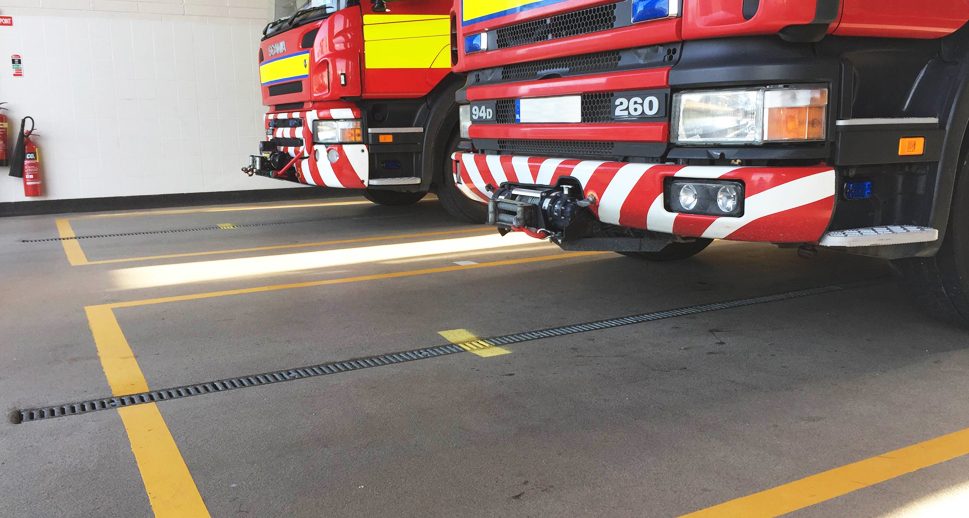 Fire Station Durable Resin Floor